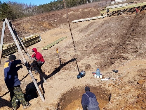 Бетонные кольца для канализации в Витебске