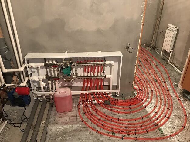 Монтаж теплого пола в Витебске