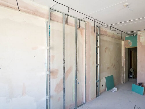 Обшивка стен гипсокартоном в Витебске