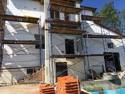 Отделка дома снаружи в Витебске