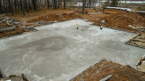 Плитный фундамент Под Ключ в Витебске