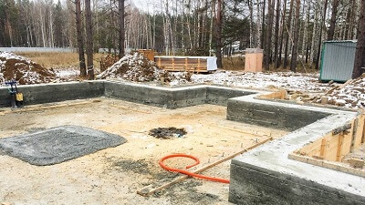 Строительство фундамента в Витебске