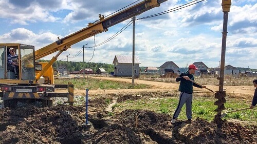 Свайно-ростверковый фундамент в Витебске