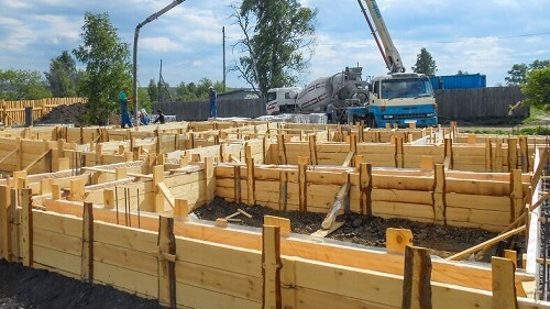 Свайный фундамент с ростверком в Витебске