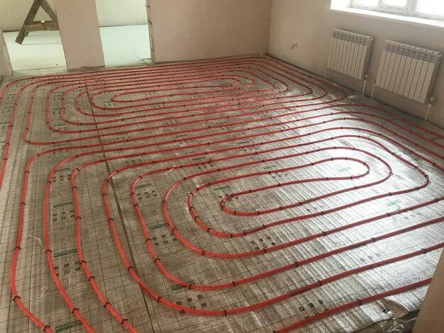 Установка теплого пола в Витебске