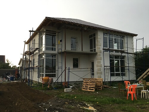 Утепление дома пенопластом снаружи в Витебске