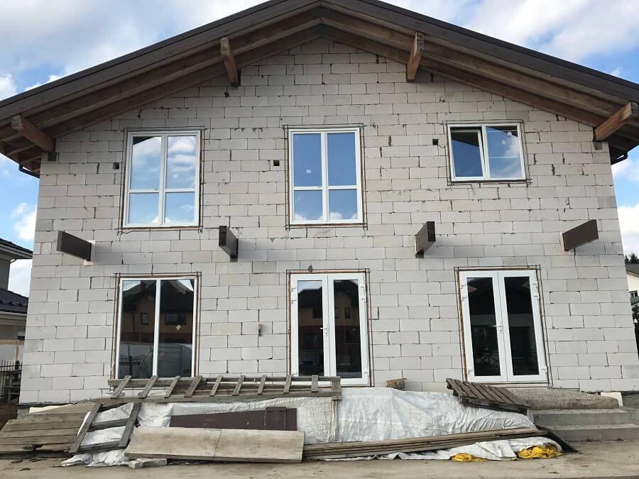 Утепление стен дома в Витебске