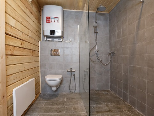 Внутренняя отделка бани в Витебске