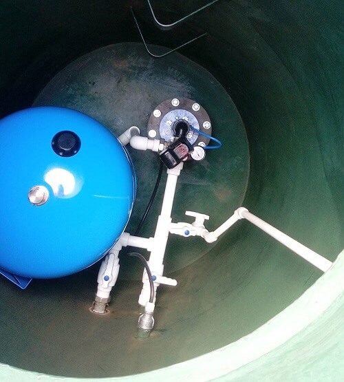 Ввод воды в дом в Витебске