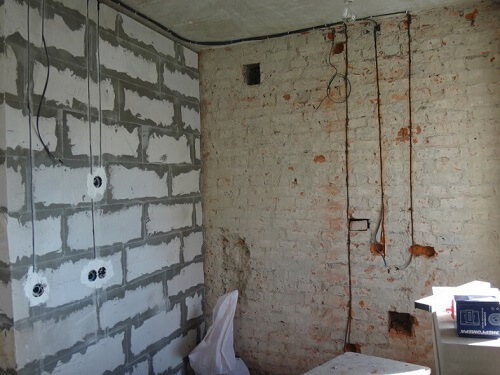 Замена проводки в квартире в Витебске