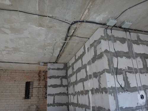 Замена проводки в доме в Витебске