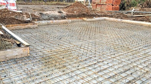 Заливка монолитного фундамента в Витебске